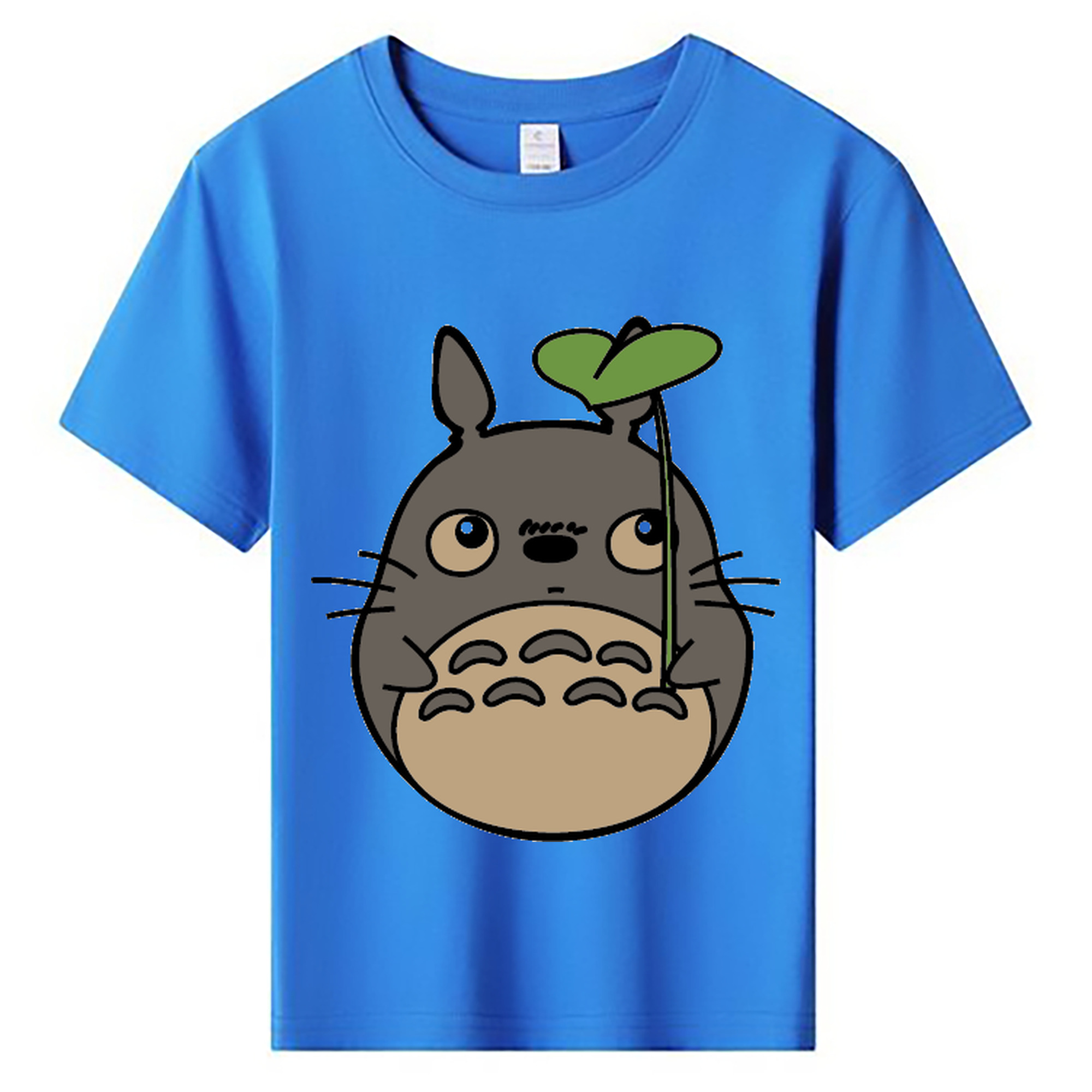 （画像用） となりのトトロ 草壁メイ 草壁サツキ My Neighbor Totoro Satsuki Kusakabe Mei Kusakabe 綿100％キッズTシャツ（フロントプリント）